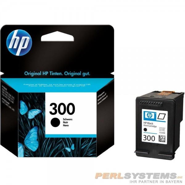 HP 300 Tinte black No.300 mit Vivera Tinte PSC4860 CC640EE