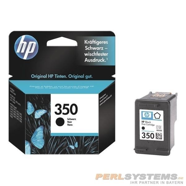 HP 350 Tinte Black für Deskjet 4260 5740 6540 CB335EE