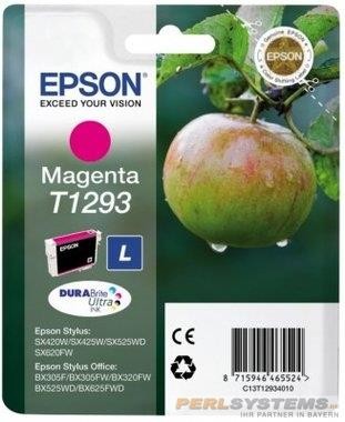 Epson Tinte Apfel Magenta T1293 für SX420W SX525WD SX620FW BX305F
