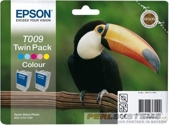 Epson Tinte Color für StylusPhoto 900/1270/1290 Doppelpack