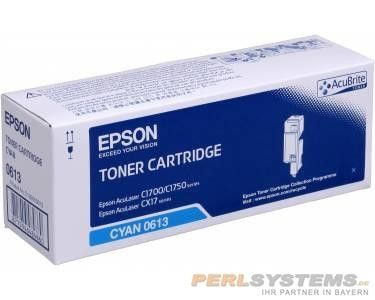 Epson Toner Cyan S050613 für AcuLaser C1700 C1750 CX17