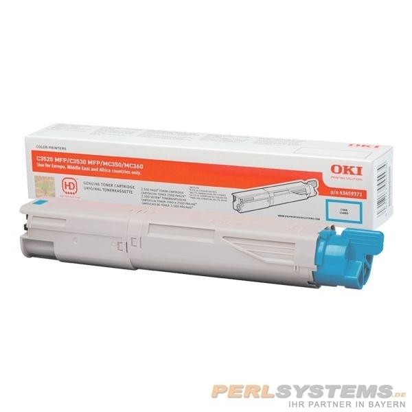 OKI Toner Cyan OKI C3520 OKI C3530 2.000 Seiten 43459323