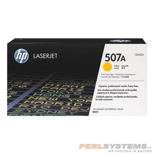 HP 507A Toner Yellow für LaserJet M551 M575