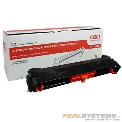 OKI 42918105 Bildtrommel Yellow OKI C9600 OKI C9650dn OKI C9800 OKI C9850 OKI C9655