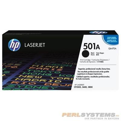 HP 501A Toner Black für HP Color LaserJet 3600 CLJ3800 HP CP3505 Q6470A