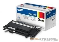 Samsung SU381A Toner Black CLT-P4072B CLP320 CLP325N CLX3185N Doppelpack