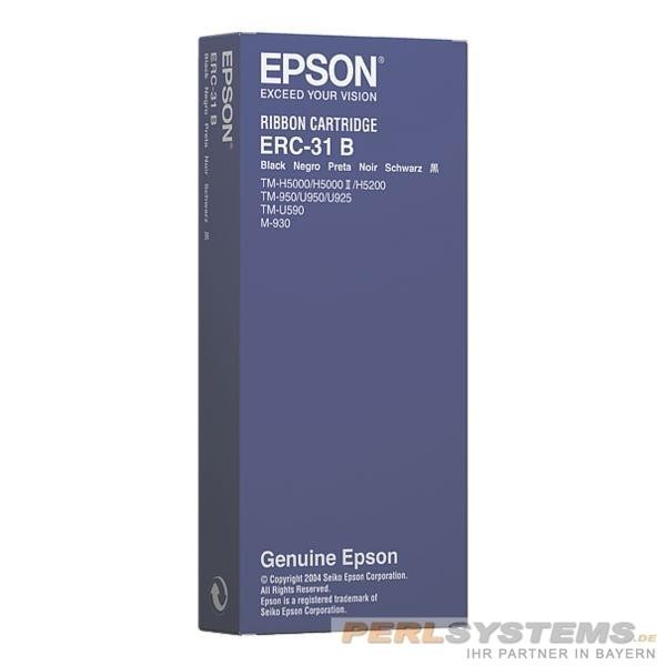 Epson ERC-31B Nylon Farbband TM-H5000/II U930/II U950 U925 U590 SCHWARZ