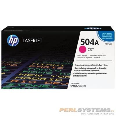 HP 504A Toner Magenta CE253A für Color LaserJet CP3525 CM3530
