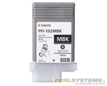 Canon Tinte PFI-102MBK Matt Black IPF-500 iPF-600 610 650 IPF-750 iPF-755 760 iPF-765 LP17 0894B001