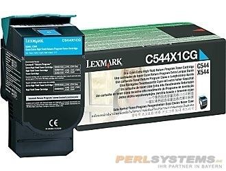 Lexmark Toner Cyan für C544 C546 X544 X546 C544X1CG