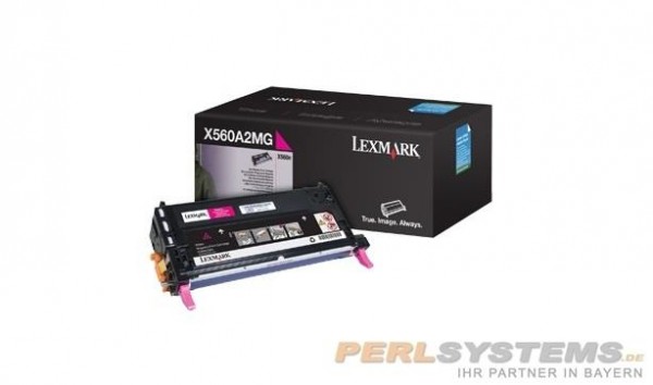 Lexmark X560 Cartridge Magenta Druckkassette 4.000 Seiten