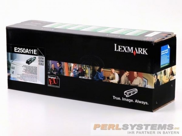 Lexmark E250A11E Original Toner Schwarz E250d E350d E352dn OB