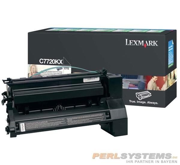Lexmark XL-Toner Black Optra C772N X772E Rückgabe Tonerkassette
