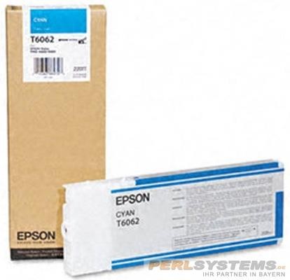 Epson T6062 Tintenpatrone Cyan für Stylus Pro 4800 4880 C13T606200