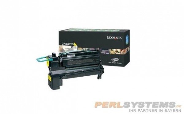 Lexmark C792A1YG Toner Yellow C792 X792 Laufleistung: 6.000 Seiten