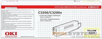 OKI Toner Yellow C3200 42804537