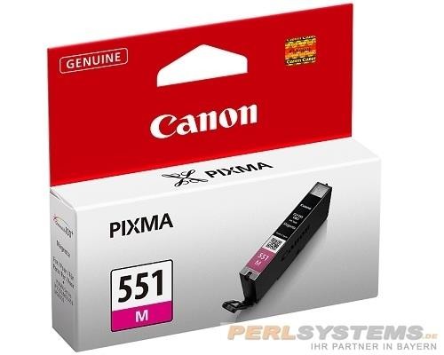 Canon CLI-551C Tinte Magenta MG5450 MG6350 MG6600 7100 7500 MX925 IP7250 iP8700 iX6800 6510B001