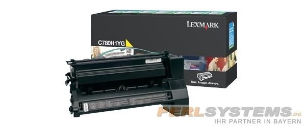 Lexmark C780N C782 X782 Toner Yellow 10.000 Seiten Rückgabe-Druckkassette