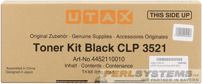 UTAX CLP3521 Toner Black CLP4521