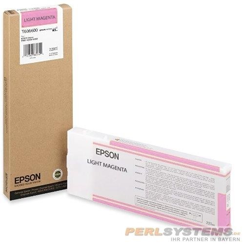 Epson T6066 Tintenpatrone Light Magenta für Stylus Pro 4800 4880 C13T606600