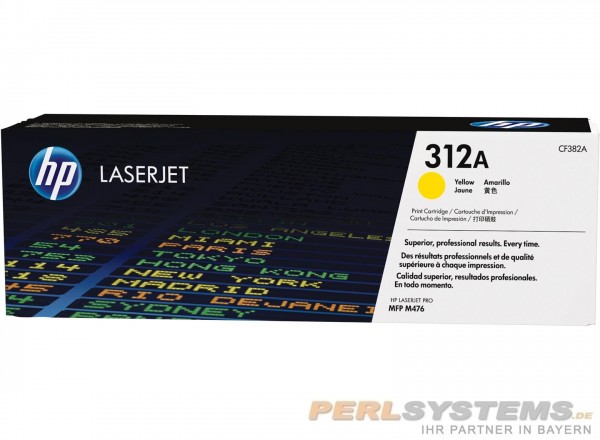 HP 312A Toner Yellow CF382A für LaserJet Pro 400 Color MFP M476