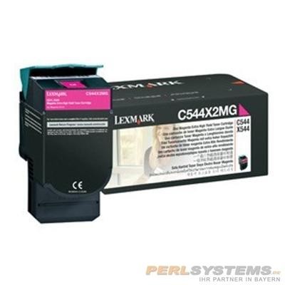 Lexmark C544 C546 X546 Toner Magenta 4.000 Seiten