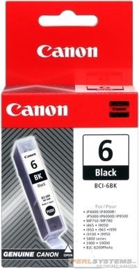 CANON BCI-6BK Black für i560 i865 i905D I950 i965 i9100 i9950