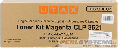 UTAX CLP3521 Toner Magenta CLP4521