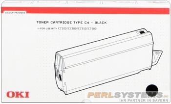 OKI Toner Black C7100 C7300 C7350 C7500 41963008