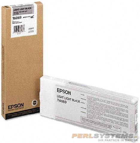 Epson T6069 Tintenpatrone Light Light Black für Stylus Pro 4800 4880 C13T606900