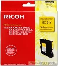 RICOH AFICIO Druckpatrone yellow für GX3000 GX3050N GX5050N GX7000
