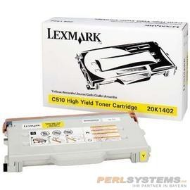 Lexmark 20K1402 Toner Original Yellow High Yield Lexmark C510N Lexmark Optra C510