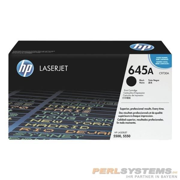 HP 645A Toner Black für Color LaserJet 5500, 5550 C9730A