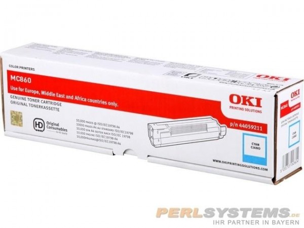 OKI Toner Cyan für MC860 MC860DN 860CDXN 44059211