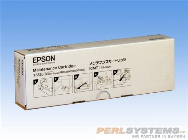 Epson T5820 Maintenance Cartridge ICMT1 Epson Stylus Pro 3800 3880 3885 Epson Surelab D700 D7 Studio