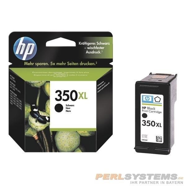 HP 350XL Tinte Black für Deskjet 5740 6540