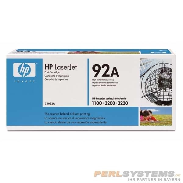 HP 92A Druckkassette Schwarz für LaserJet 1100 3200