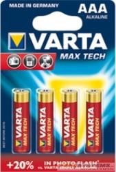 Varta LR03 AA Max Tech High Tech Alkaline Micro 1,5V 4703 4er Blister