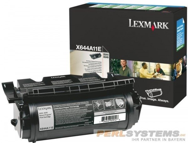 Lexmark X642E X644E X646E Toner Black Rückgabe Tonerkassette