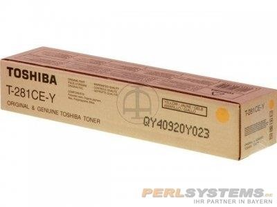 Toshiba T-281CEY Toner Yellow E-Studio 281 E-Studio 351 E-Studio 451