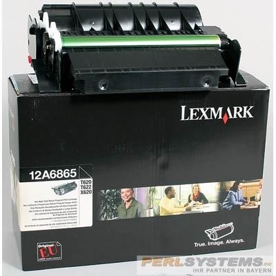 Lexmark 12A6865 Toner Black für T620 T622 X620E Optra T622