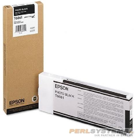 Epson T6061 Tintenpatrone Photo Black für Stylus Pro 4800 4880 C13T606100