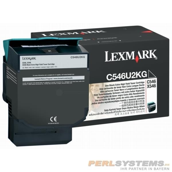 Lexmark C546U2KG Toner Black C546 X546 X548