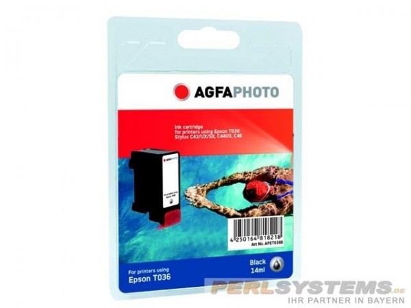 AGFAPHOTO ET036B Epson STC42 Tinte Black
