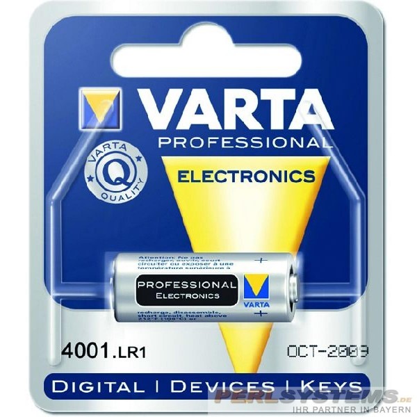 Varta LR1 Batterie Alkali Lady "N" Blister 4001 MX9100