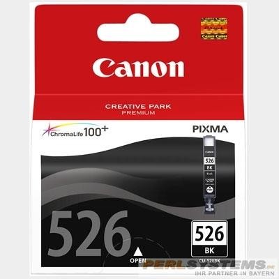 Canon Tinte Black CLI-526BK für Pixma IP 4850 4950 MG5150 5250 8150 MX715 885 4540B001