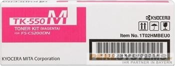 Kyocera TK-550M Original Toner Magenta für Kyocera FS-C5200DN