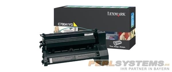 Lexmark C780 C782 X782 Yellow Rückgabe Tonerkassette 6.000 Seiten