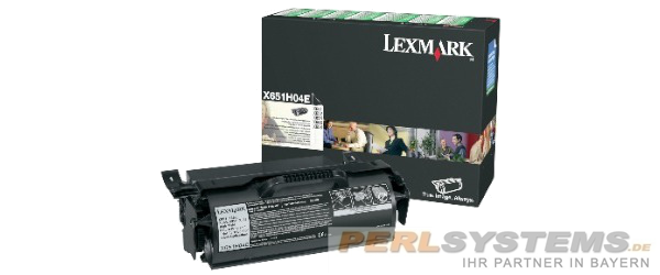 Lexmark X651 Cartridge Black Label Rückgabe Tonerkassette