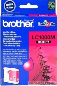 Brother Tintenpatrone Magenta LC1000M